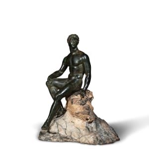 Roman seated Mercury, 1st century AD