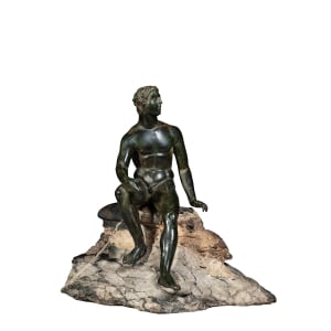 Roman seated Mercury, 1st century AD