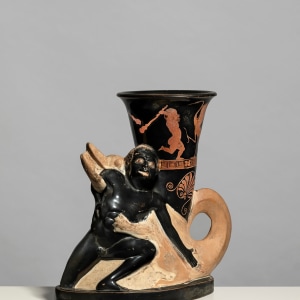 Greek red-figure plastic vase, Athens, c.470-450 BC, attributed to Sotades