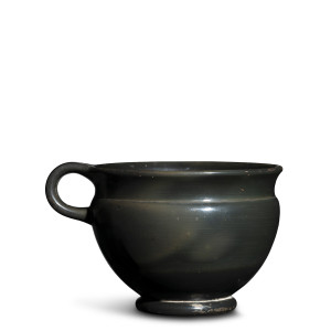 Greek black-glaze single-handled cup, Athens, 5th century BC