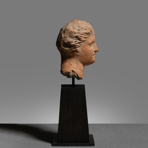 Greek female head, c.4th-2nd century BC