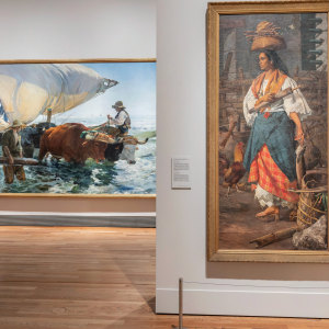 Ana María Giménez Cerra (Spanish, b.1900-?), Study of a Fisherman for the painting 'Trabajadores del Mar'', c.1925