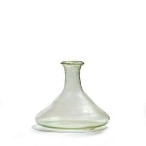 23. Roman decanter with wheel-cut lines, c.4th century AD