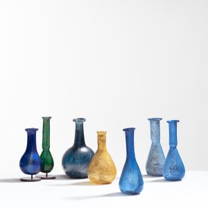 67. Roman marbled bottle, 1st century AD