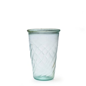 46. Roman diagonally ribbed beaker, Western Empire, c.4th-5th century AD