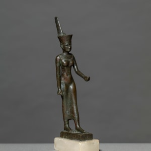 Egyptian statuette of Neith, Late Dynastic Period, 26th-31st Dynasty, c.664-332 BC