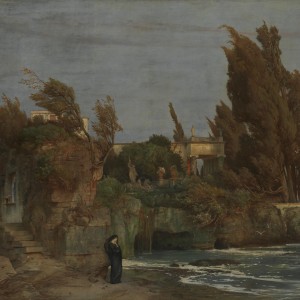 MOONLIT LANDSCAPE WITH A RUIN
