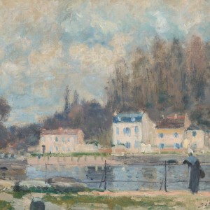 THE WATERING HOLE AT MARLY-LE-ROI