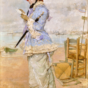 LADY BY THE SEA