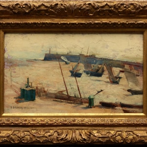 PORT AT LOW TIDE (PORT À MARÉE BASE)