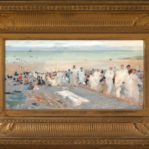 THE BEACH AT TRÉPORT (BAIN AU TRÉPORT)