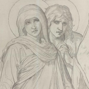 THE VIRGIN AT THE FOOT OF THE CROSS (VIERGE AU PIED DE LA CROIX)