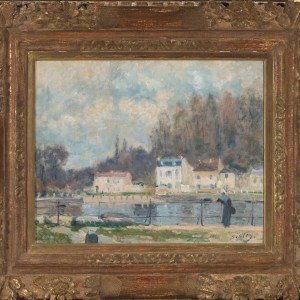THE WATERING HOLE AT MARLY-LE-ROI