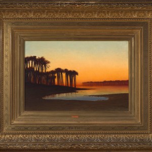 STUDY FOR SUNSET ON THE NILE