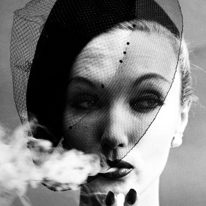 William Klein, SMOKE + VEIL, PARIS (VOGUE), 1958, 1958