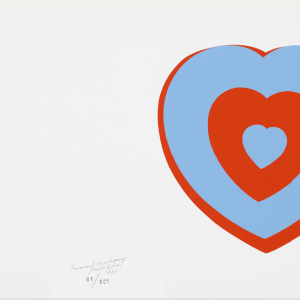 Marcel Duchamp, Coeurs Volants [Fluttering Hearts], 1961