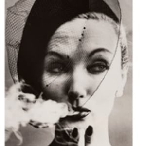 William Klein, SMOKE + VEIL, PARIS (VOGUE), 1958, 1958