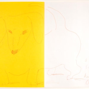 David Hockney, Stanley Life size by his master, 1995