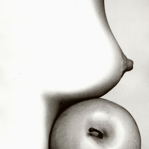 Sam Haskins, Nude with Apple, 1972/99