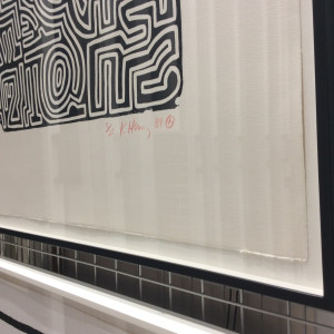 Keith Haring, The Labyrinth *SOLD*, 1989