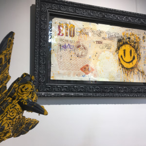 RYCA (Ryan Callanan), Ten Pill Note (Unique) *SOLD*, 2024
