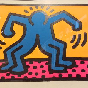 Keith Haring, Pop Shop Quad II (numbered Trial Proof) *SOLD*, 1988