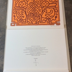 Keith Haring, Chocolat Buddah (No. 2), 1989