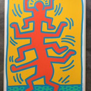 Keith Haring, Growing Number 1 unique Trial Proof *SOLD*, 1988