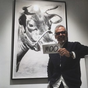 Andy Warhol, Cow (Venice Biennale edition) , 1976