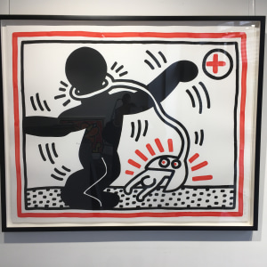 Keith Haring, Complete APARTHEID suite of 3 works *SOLD*, 1985