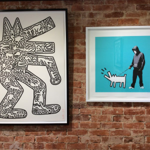 Keith Haring, DOG, 1985 (SOLD) , 1985