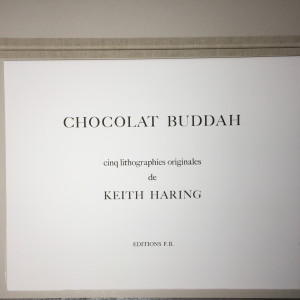 Keith Haring, Chocolate Buddha (Complete Portfolio), 1989