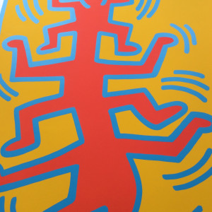 Keith Haring, Growing Number 1 unique Trial Proof *SOLD*, 1988