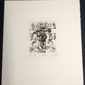 Keith Haring, Untitled *SOLD*, 1989