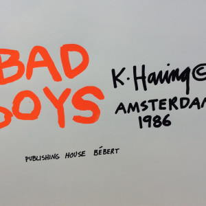 Keith Haring, Bad Boys (complete portfolio) *SOLD*, 1986
