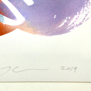Jeff Koons, Flower Drawing (2019 RELEASE - LOW AVAILABILITY!), 2019