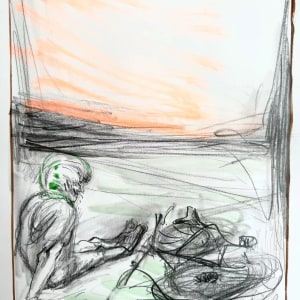 尹朝阳 Yin Zhaoyang, 男人与自行车 Man and Bicycle, 2024