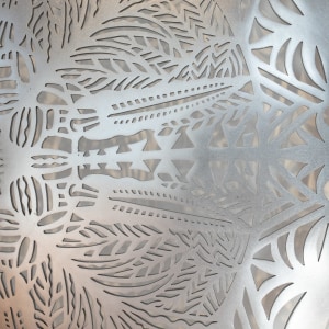 Michel Tuffery, Siapo Māhina (Full Moon), 2024