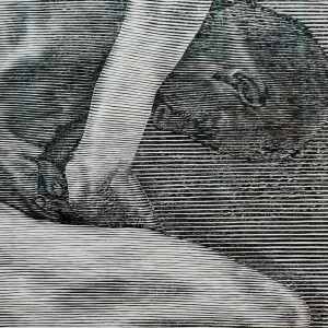 Samuel Harrison, Kneeling figure, 2022