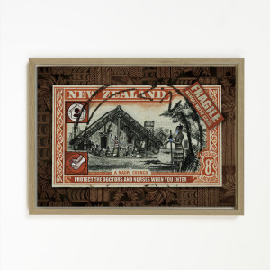 Michel Tuffery, The Returnee's, Petone Beach Te Whanganui a Tara, 2020