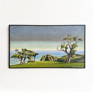 Stanley Palmer, Study for Akeake - Chatham Islands, 2020