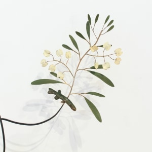 Bing Dawe, Forever, forever - Akeake Branches Purple & Green with Galaxiidae, 2025