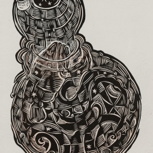 Michel Tuffery, Searching for the Water in Te Whanganui-a-Tara, 2024