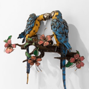 Hannah Kidd, Tropical Downpour (Blue), 2025