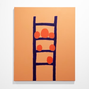 Salome Tanuvasa, Ladder Shelf Oranges , 2024
