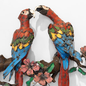 Hannah Kidd, Tropical Downpour (Red), 2025