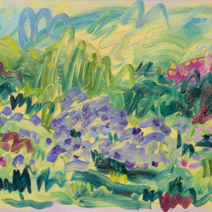 Kirstin Carlin, Somersault (Lilac), 2023