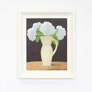 Dick Frizzell, Hydrangeas, 2020
