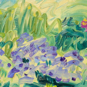 Kirstin Carlin, Somersault (Lilac), 2023