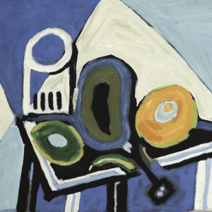 Dick Frizzell, Picasso's Aubergine, 2020